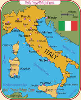 Italy Country Map ?262